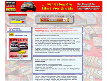Tablet Screenshot of motorsport-dvd.de